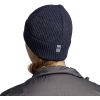 Buff Merino Active Beanie in Solid Night Blue