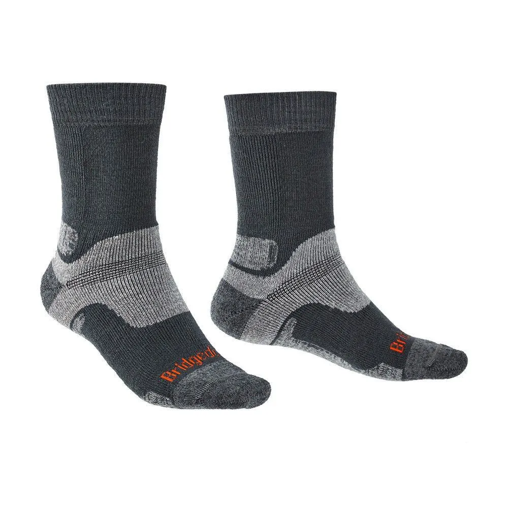 Bridgedale HIKE Midweight Merino Performance Men's Boot in Gunmetal