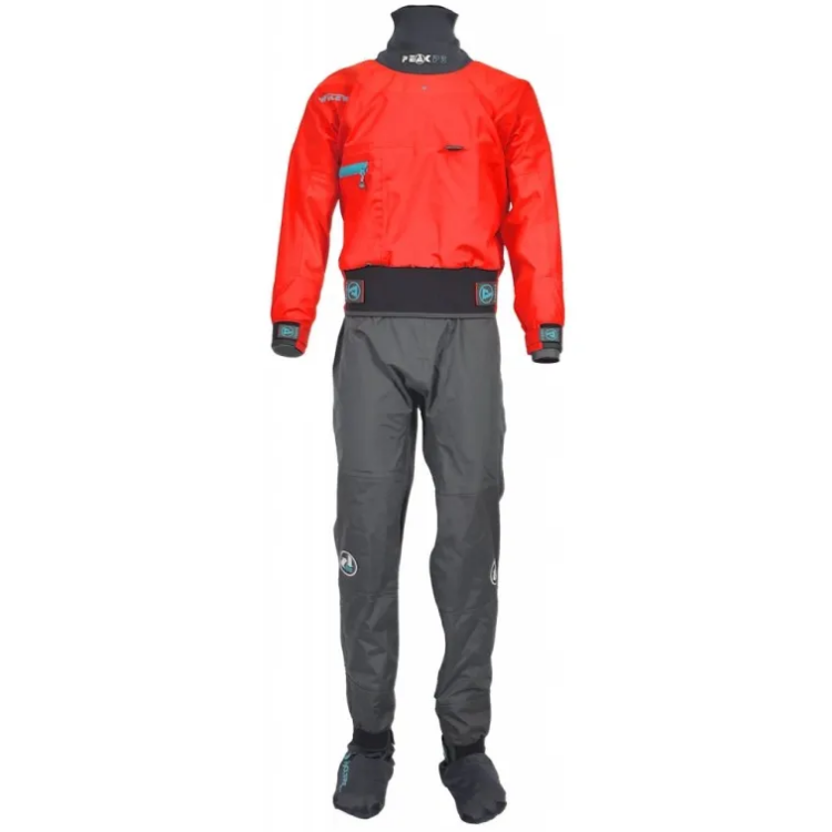 Peak PS Whitewater Evo One Piece Suit in Red / Black