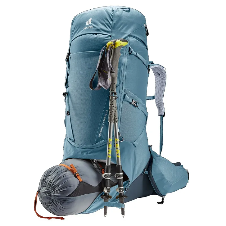 Deuter Aircontact Core 60+10 in Atlantic Ink