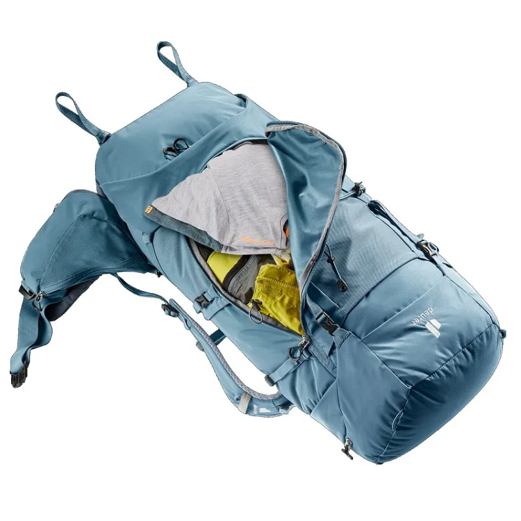 Deuter Aircontact Core 60+10 in Atlantic Ink