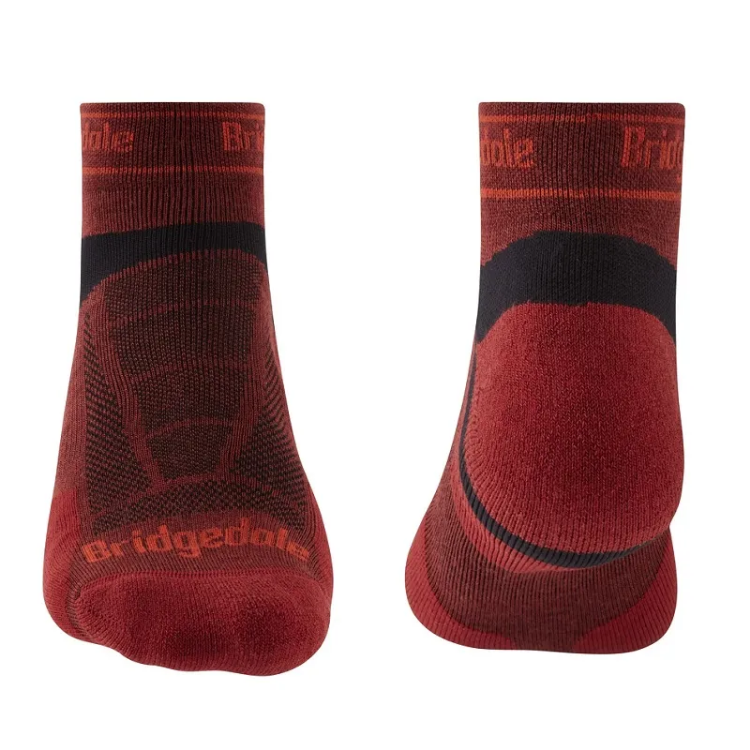 Bridgedale Trail Run Ultralight T2 Merino Sport Low Men's in Gunmetal