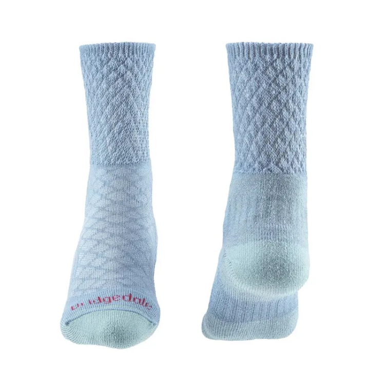 Bridgedale HIKE Lightweight Merino Comfort Women's Boot in Powder Blue