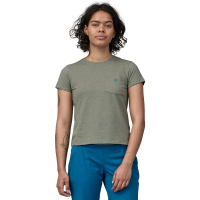 Patagonia Women's Clean Climb Bloom Pocket Responsibili-Tee