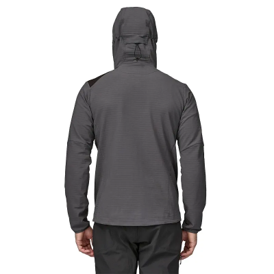 Patagonia Men's R1 TechFace Hoody in Forge Grey