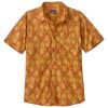 Patagonia Men's Go To Shirt in Skunks: Sienna Clay