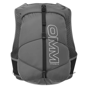 OMM Ltd MountainFire 15 Vest 2 x 350ml Flexi Flask in Grey