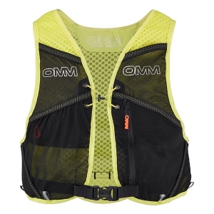 OMM Ltd TrailFire Vest 2 x 350ml Flexi Flask in Yellow