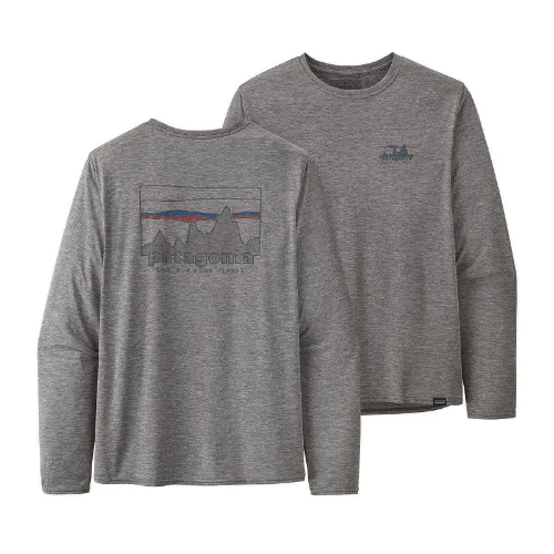 Patagonia Men's Long-Sleeved Capilene Cool Daily Graphic Shirt