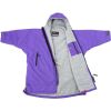 Dryrobe Advance Kid's Long Sleeve Purple / Grey