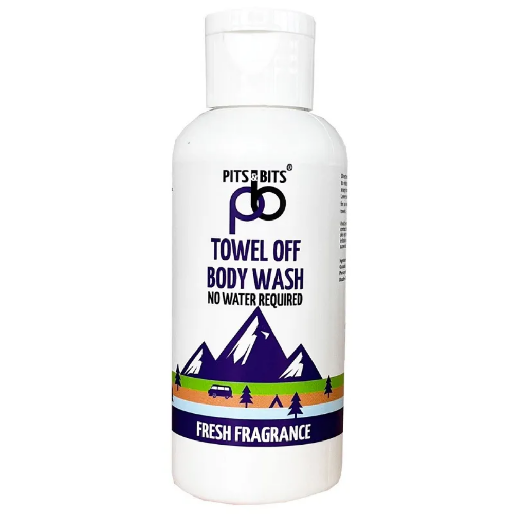 Pits & Bits Towel Off Body Wash 100ml Fresh Fragrance