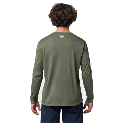 Wild Country Session Long Sleeve Man in Greenspit
