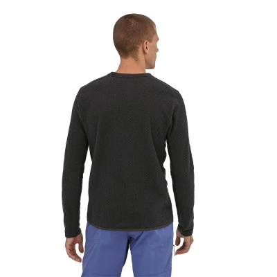 Patagonia Men's R1 Air Crew in Black