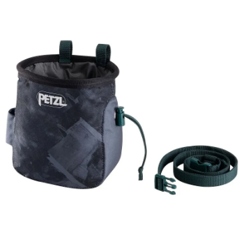 Petzl Saka Chalk Bag in Dark Gray