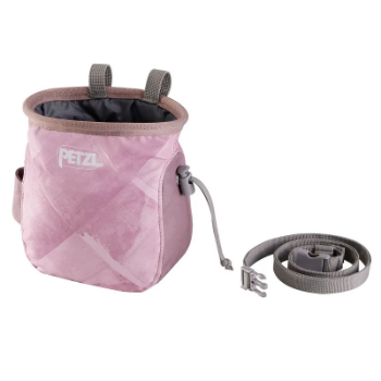 Petzl Saka Chalk Bag in Rose