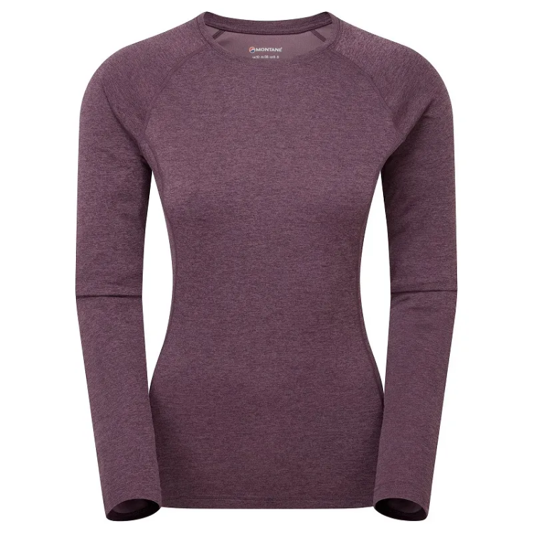 Montane Women's Dart Long Sleeve T-Shirt in Mulberry