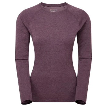 Montane Women's Dart Long Sleeve T-Shirt in Mulberry