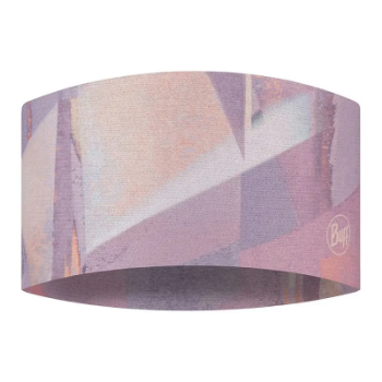 Buff Coolnet UV Wide Headband in Shane Orchid