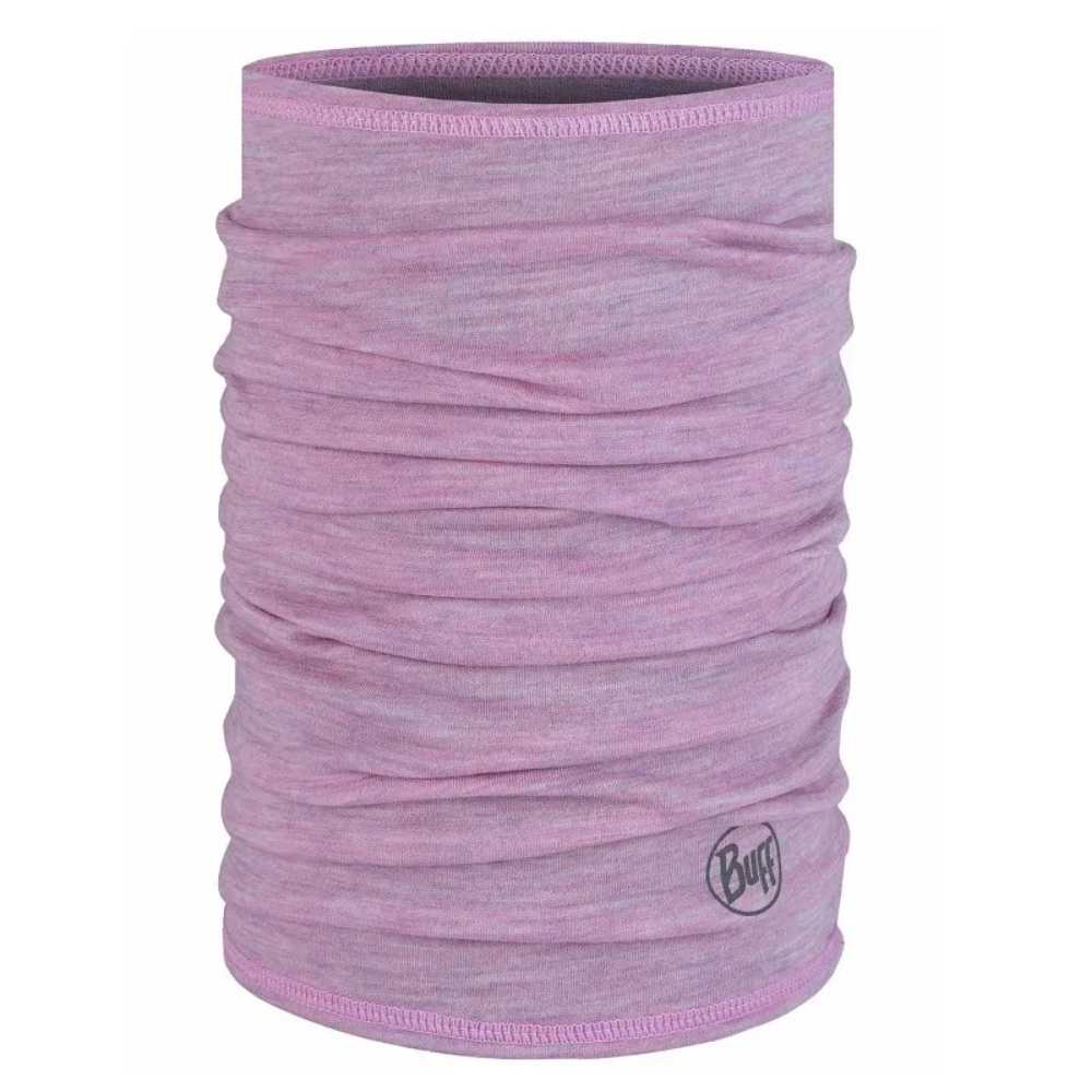 Buff Lightweight Merino Wool Buff in Solid Pansy