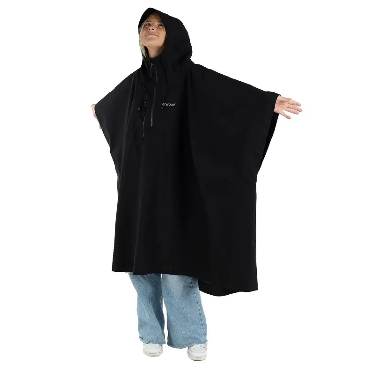 Dryrobe Poncho in Black