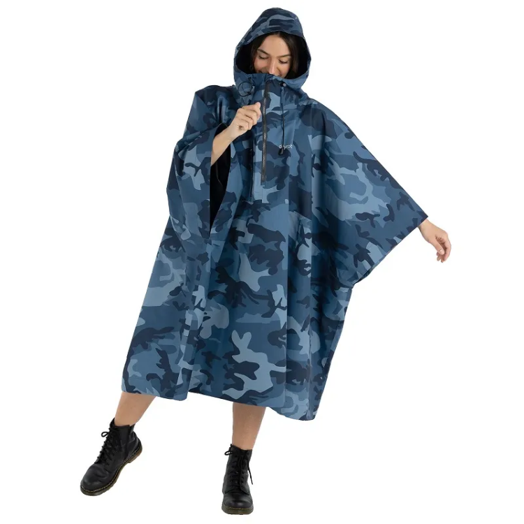 Dryrobe Poncho in Blue Camo