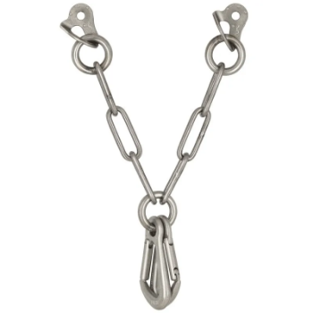 Fixe V-Belay Station 2x 12mm hangers, 2x snapgate karabiners