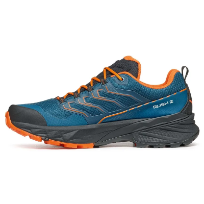 Scarpa Rush GTX 2 in Cosmic Blue Orange