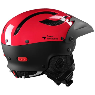 Sweet Protection Rocker Helmet in Gloss Poppy Red