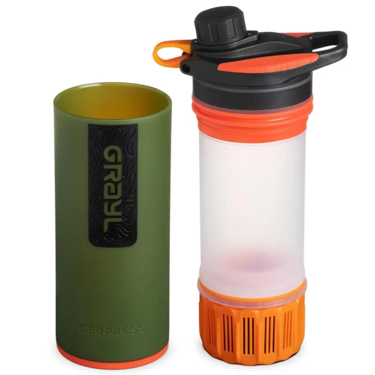 Grayl GeoPress Water Purifier in Oasis Green