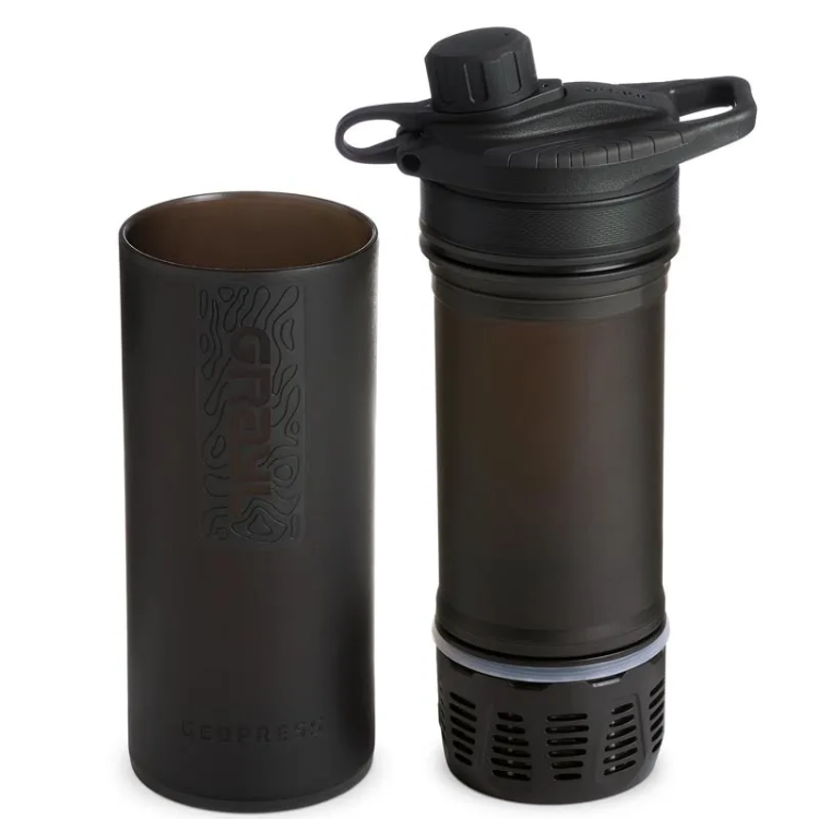 Grayl GeoPress Water Purifier in Covert Black