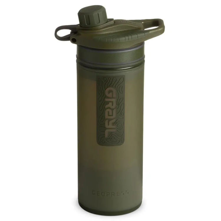 Grayl GeoPress Water Purifier in Olive Drab