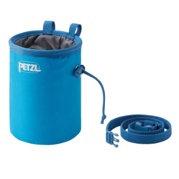 Petzl Bandi Chalk Bag in Bright Blue
