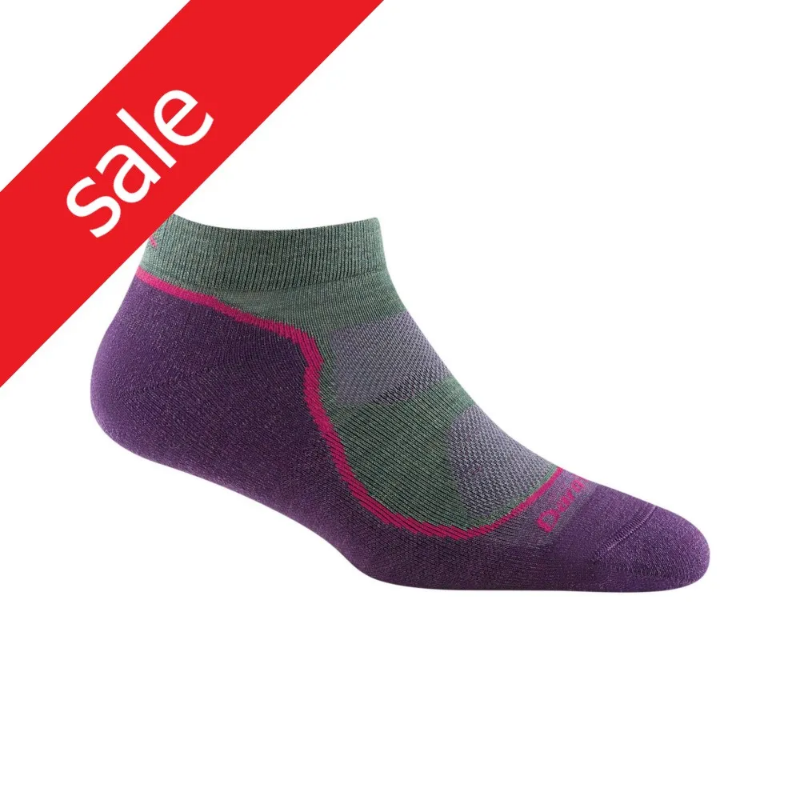 Darn Tough Womens Light Hiker No Show Lightweight Hiking Sock - sale