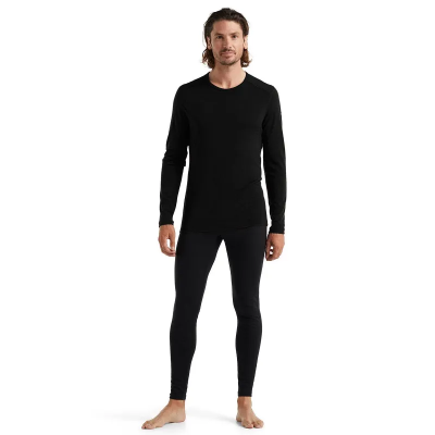 Icebreaker Men's Merino 200 Oasis Long Sleeve Crewe Thermal Top