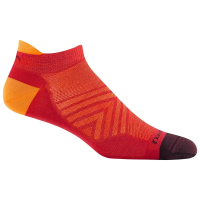 Darn Tough Men's Run No Show Tab No Cushion Ultra-Lightweight Running Sock in Lava