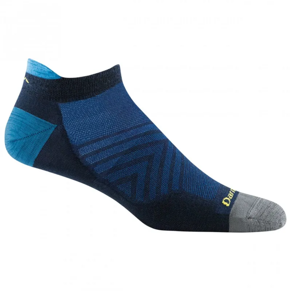 Darn Tough Men's Run No Show Tab No Cushion Ultra-Lightweight Running Sock in Eclipse