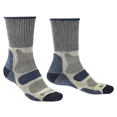 Bridgedale HIKE Lightweight Cotton Cool Comfort Men's Boot in Indigo