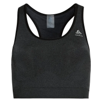 Odlo Women's Ceramicool Seamless Medium Support Sports Bra in Black