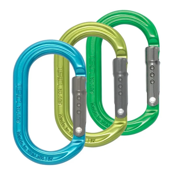 ISC Oval Accessory Karabiner - 3 pack