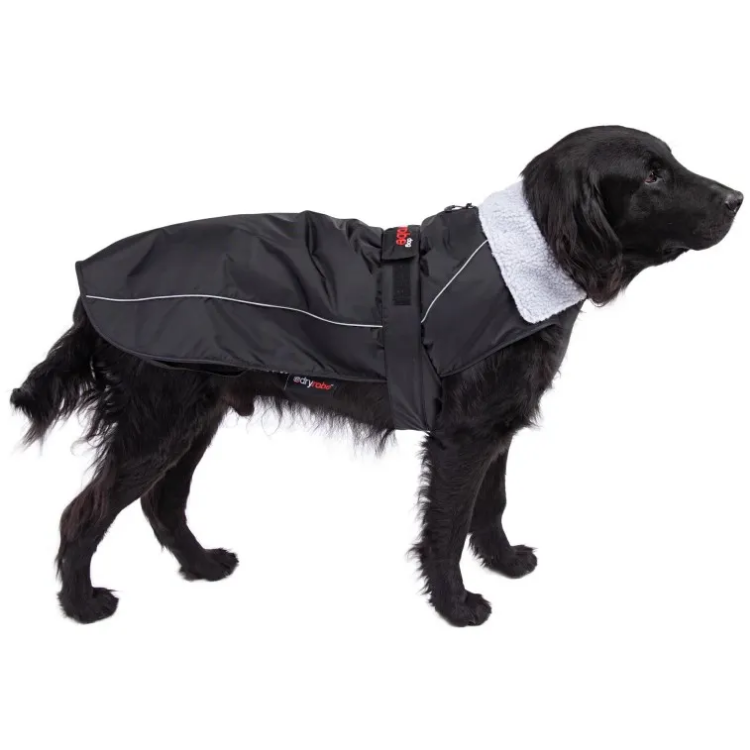 Dryrobe Dog Robe - Black / Grey 