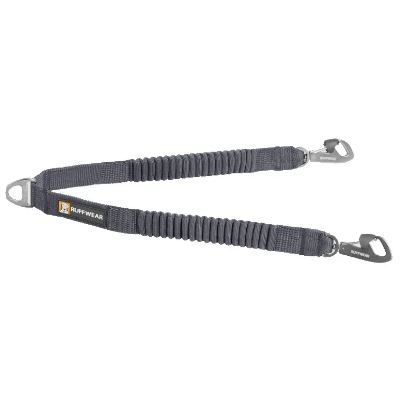 Ruffwear Double Track Dog Lead Coupler - Basalt Grey  Ruffwear Double Track Dog Lead Coupler - Basalt Grey