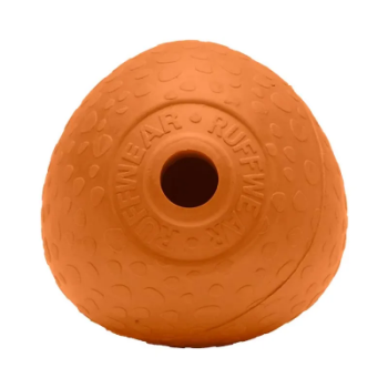 Ruffwear Huckama Rubber Throw Toy - Campfire Orange