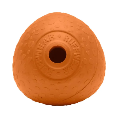 Ruffwear Huckama Rubber Throw Toy - Campfire Orange