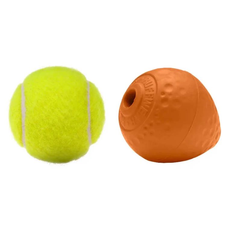 Ruffwear Turnup Rubber Throw Toy - Campfire Orange