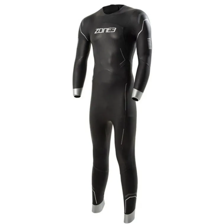Zone3 Men's Agile Wetsuit - Black / Silver 