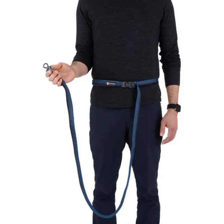 Ruffwear Roamer Bungee Dog Lead - Orion Blue