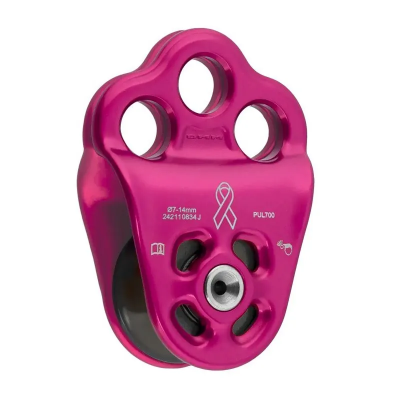 DMM Triple Attachment Pulley 2 in Pink DMM Triple Attachment Pulley 2 in Pink
