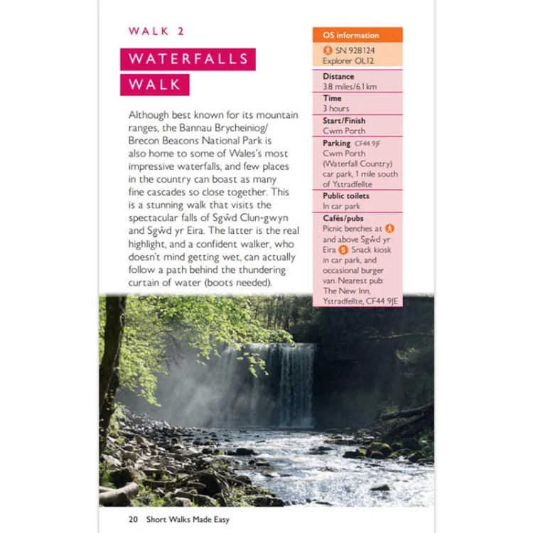 Ordnance Survey Short Walks Made Easy - Brecon Beacons