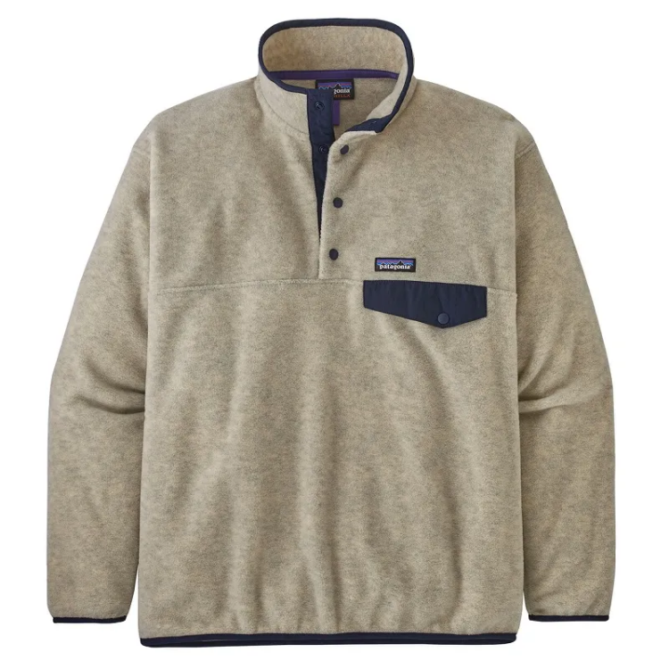 Patagonia Men's Synchilla Snap-T Fleece Pullover - Oatmeal Heather