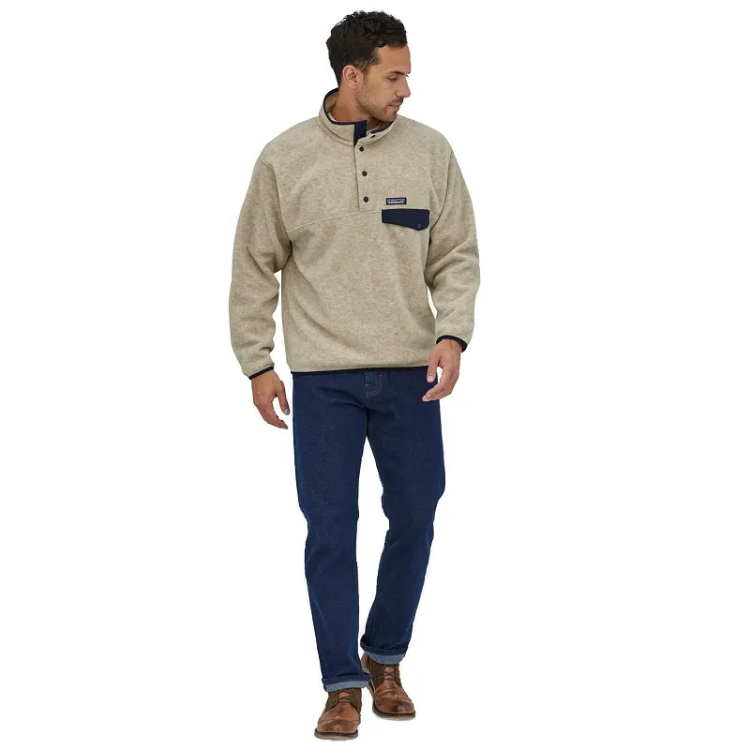 Patagonia Men's Synchilla Snap-T Fleece Pullover - Oatmeal Heather